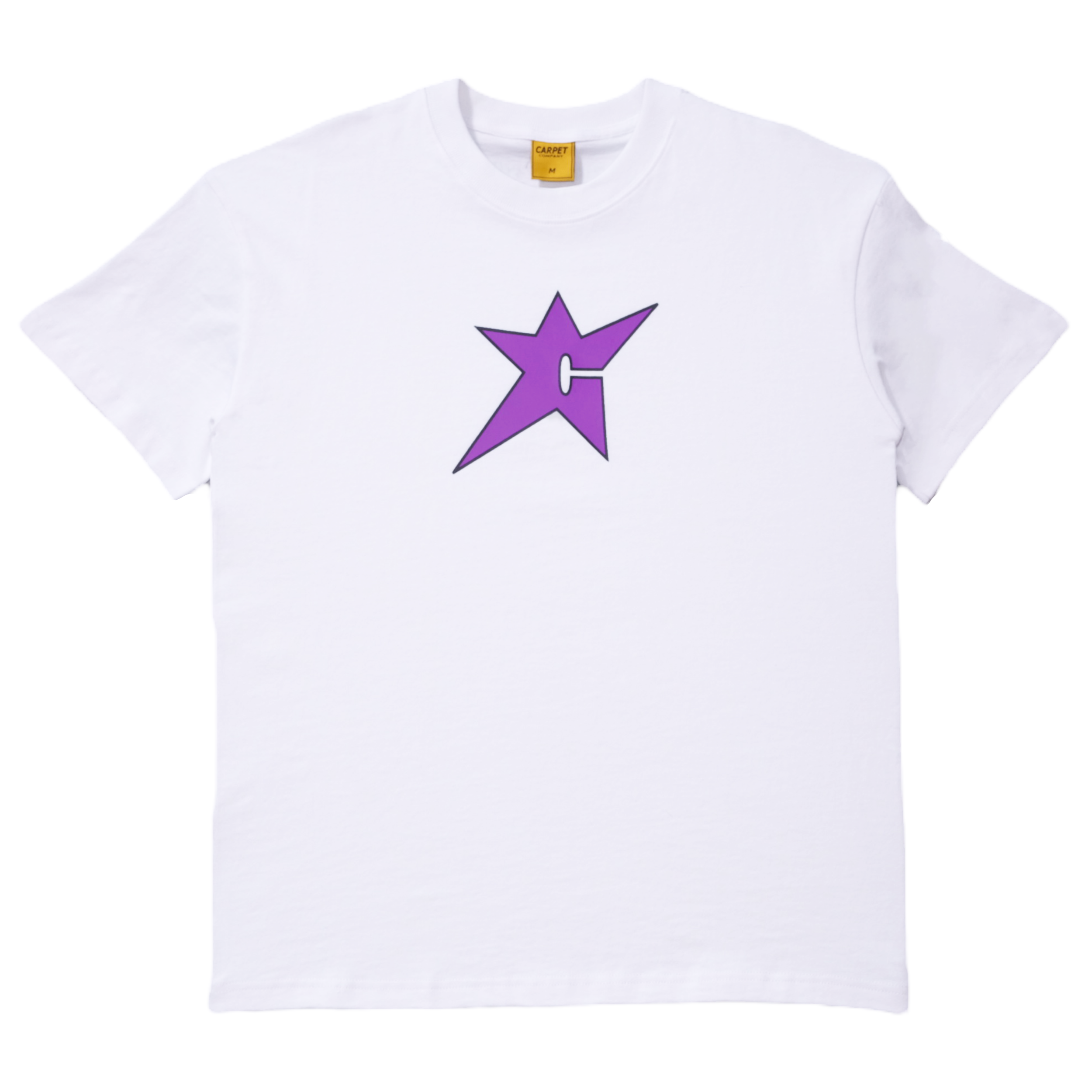 【CARPET COMPANY】Throwing Star Tee White White+C-Star+Tee+1.png?format=